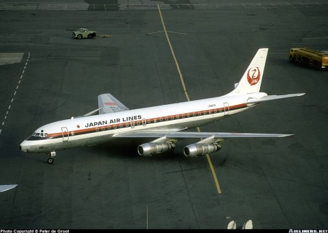 JAL Japan Airlines DC-8-50 JA8019 1:400