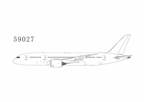Blank Model 787-8 Dreamliner NA with RR engines 59027 NG Models Scale 1:400