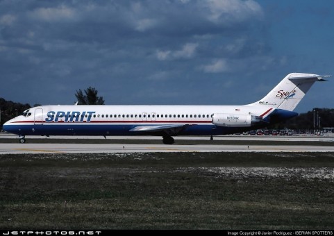 Spirit Airlines DC-9-41 Reg# N130NK Aero Classics AC19273 Scale 1:400