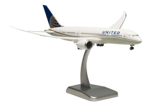 United Boeing 787-8 Dreamliner with Gears HG4074G Scale 1:200