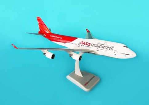 Oasis 747-400 W/GEAR REG#B-LFD Ltd Edition