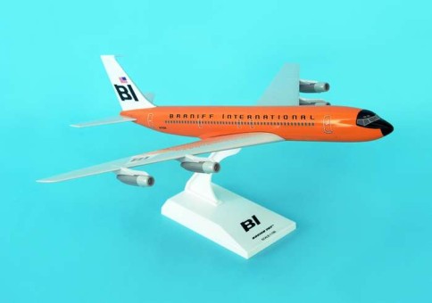 Braniff 707 Orange