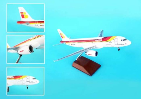 Iberia A320 W/WOOD Stand & Gear