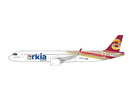 Arkia Israel  Airbus A321neo 4X-AGK Die-Cast JC Wings JC4AIZ450 Scale 1:400