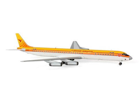 Surinam Airways  DC-8-63 PH-DEM (With KLM Logo)    1:200 Scale 