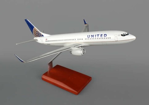 United 737-800 Post Continental Merger Livery G40100 Scale 1:100 