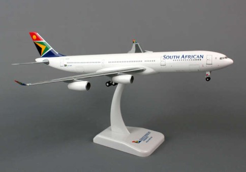 South African A340-300 W/Gear Reg# ZS-SXF 1:200 
