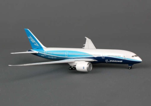 Boeing House 787-8 Ground Straight Wings HG5637 1:400 
