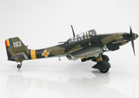 JU 87 D-3 "Stuka"   "white 183" Royal Romanian Air Force, Jassi, 1943 Scale 1/72 HA0155