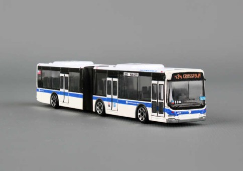 Metropolitan Transit Authority (MTA) New York City Transit Articulated Small Bus RT8452
