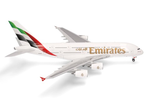 Emirates Airbus A380 - new colors HE572927 Herpa Wings Plastic Scale 1:200