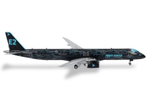 Embraer E195-E2 "Tech Eagle" PR-ZIQ  HE572989 Herpa Plastic Model Scale 1:200 