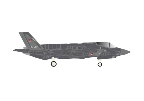 Royal Danish Air Force F-35A Eskadrille 727 HE573603 Herpa Wings 1:200
