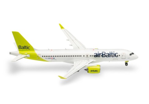 Air Baltic Airbus A220-300 YL-ABM Herpa Wings 571487-001 Scale 1:200