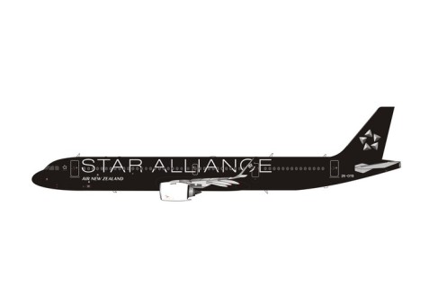 Air New Zealand Airbus A321neo ZK-OYB Star Alliance Phoenix 11772 Model Scale 1:400