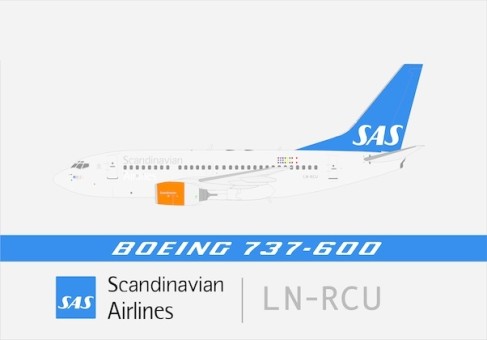SAS Scandinavian B736 LN-RCU "Sigfrid Viking" die-cast models BOX18022 scale 1:400