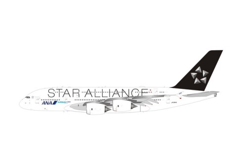 ANA All Nippon Star Alliance Airbus A380 JA384A Phoenix Model 04468 Die-Cast Scale 1:400