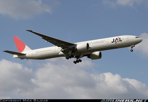 Aero 500: JAL Japan Airlines B777-346/ER JA733J  NC 1:500 Scale