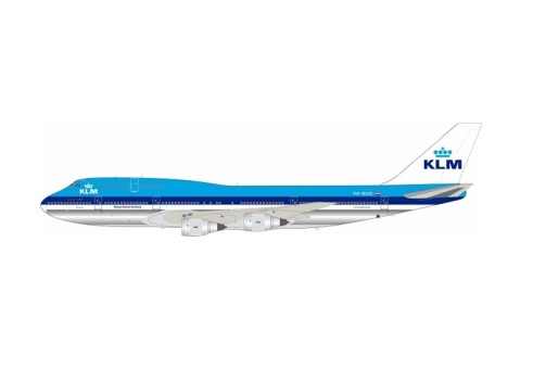 KLM Boeing 747-206B PH-BUO Polished With Stand InFlight IF742KLM1222P Scale 1:200