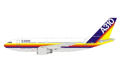 Airbus House A310-203 F-WZLI with stand InFlight IF310HOUSE scale 1:200 
