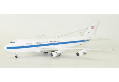 USA - Air Force Boeing E-4A (747-200B) 73-1677 IFE4A0418 W/Stand Inflight Scale 1:200 