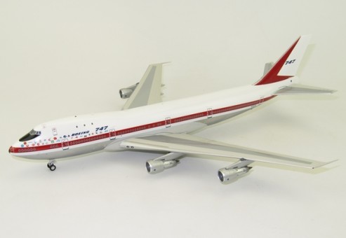 Limited Boeing 747-100 Rollout Livery Polished Reg# N7470 With Stand InFlight IF741RO001P Scale 1:200