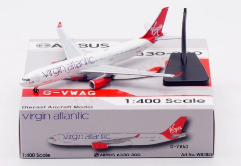 Virgin Atlantic Airbus A330-343 'Miss England' Reg: G-VWAG WB4056 Aviation Models 1:400