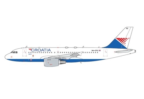 Croatia Airlines Airbus A319 9A-CTG JC Wings JC4CTN066 scale 1:400