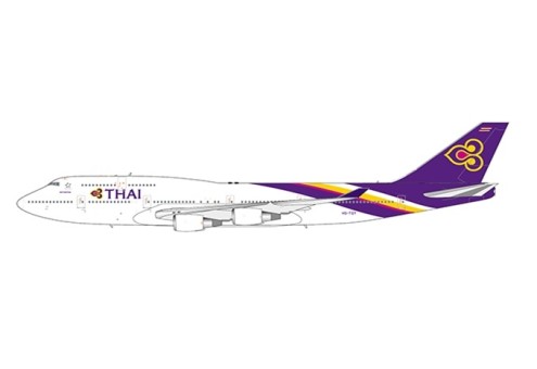 Flaps Down Thai Airways Boeing 747-400 HS-TGT JC Wings LH4THA212A Scale 1:400
