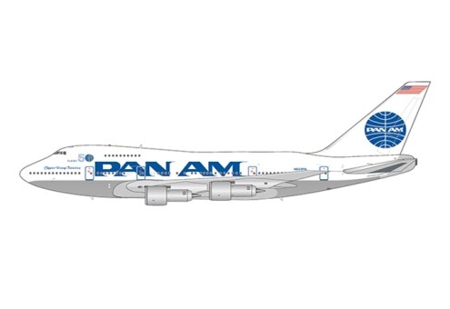 Pan Am Boeing 747SP N533PA "Clipper Young America 50th" JC Wings EW474S003 Scale 1:400