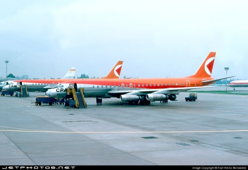 CP Air Douglas DC-8-43 Reg. CF-CPI W Accessories AC19249 Aeroclassics scale 1:400