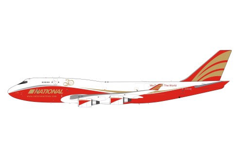 National Airlines Boeing 747-446(BCF) N936CA with stand InFlight IF744N80522 scale 1:200 