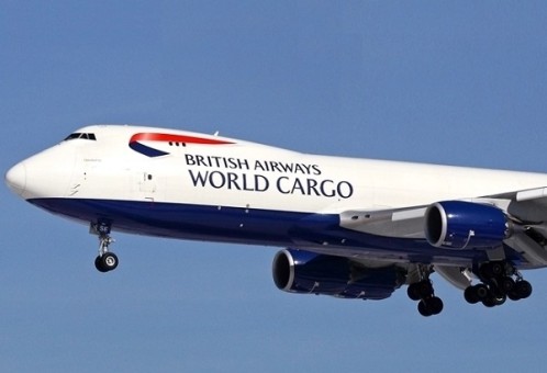 British Airways World Cargo B747-8F 1:400 G-GSSD Die-cast Airplane Model