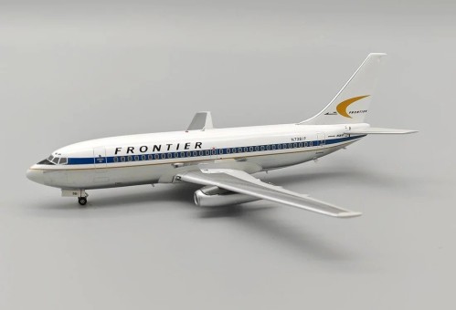 Frontier Airlines Boeing 737-2H4 N7381F Polished with stand IF732F91024P InFlight Models 1:200