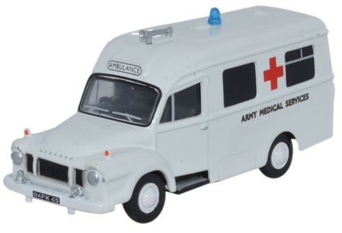 76BED006 Bedford J1 Lomas Ambulance – Army Medical Services 76BED006 Oxford 1:76