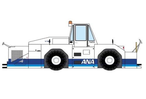 ANA All Nippon CP WT500E Towing Tractor Tug GSE2WT500E06 Scale 1:200