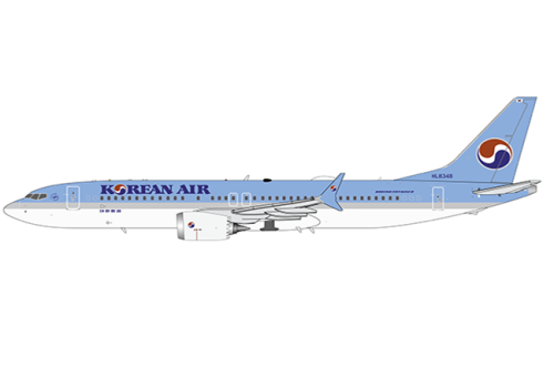 Korean Air Boeing 737 Max 8 HL834 JCWings EW238M002 scale 1:200