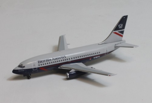 British Airways Boeing 737-200 G-BKYD AeroClassics AC42106 scale 1:400