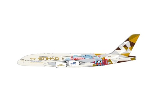 Etihad Airways Airbus A380 A6-APE 'Choose the United Kingdom' JC Wings JC4ETD277 Die-Cast Scale 1:400