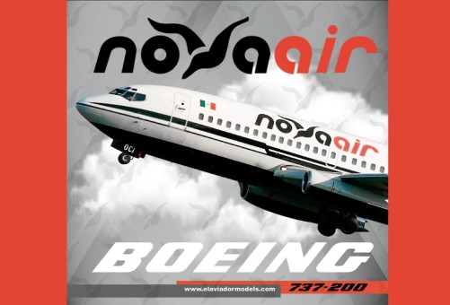 Nova Air Boeing 737-200 Mexico XA-OCI El Aviador/InFlight With Stand EAVOCI Scale 1:200