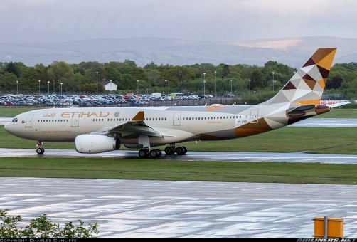 Etihad Airways A330-300 New Livery JCWings JC4ETD501 scale 1:400