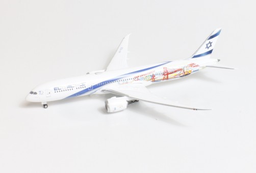 El Al Boeing 787-9 Dreamliner Las Vegas-San Francisco 4X-EDD Phoenix 11621 scale 1400