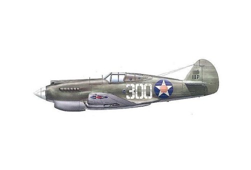 Pearl Harbor P-40B Tomahawk 78th Pursuit Squadron Bellows Field December 7 1941 Forces of Valor FOV-812060DW Scale 1:72