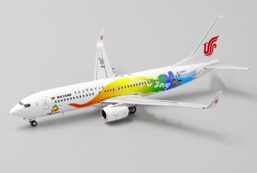 Air China 737-800(W) 中国国际航空公司 B-5497 Beijing Expo 2019 JC Wings JC4CCA425 scale 1:400