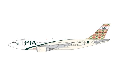 PIA Pakistan Airbus A310-300 AP-BEG “Gilgit" Silk Route livery die-cast by JC Wings JC2PIA0002 scale 1:200