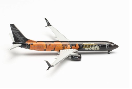 Alaska Boeing 737-900 N492AS "Our Commitment" special livery Herpa 535922 scale 1:500