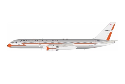 American Airlines Boeing 757-223 N679AN Polished With Stand InFlight200 IF752AA0723P Scale 1:200
