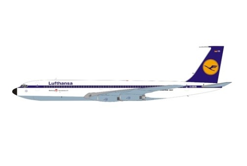 Lufthansa Boeing 707-430 cheatline livery D-ABOF IF/JFox JF-707-4-003 scale 1:200 