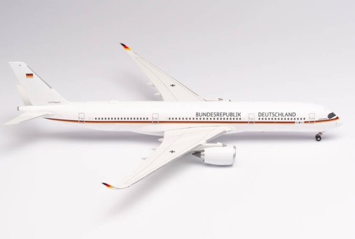 Luftwaffe Airbus A350-900 10+01 Bundesrepublik Deutschland “Konrad Adenauer” Herpa 570374-001 scale 1:200
