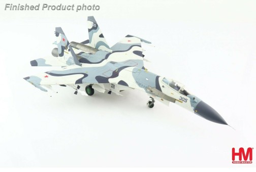 Su-27SKM Flanker Paris Airshow 2005 die-cast Hobby Master HA6012 scale 1:72